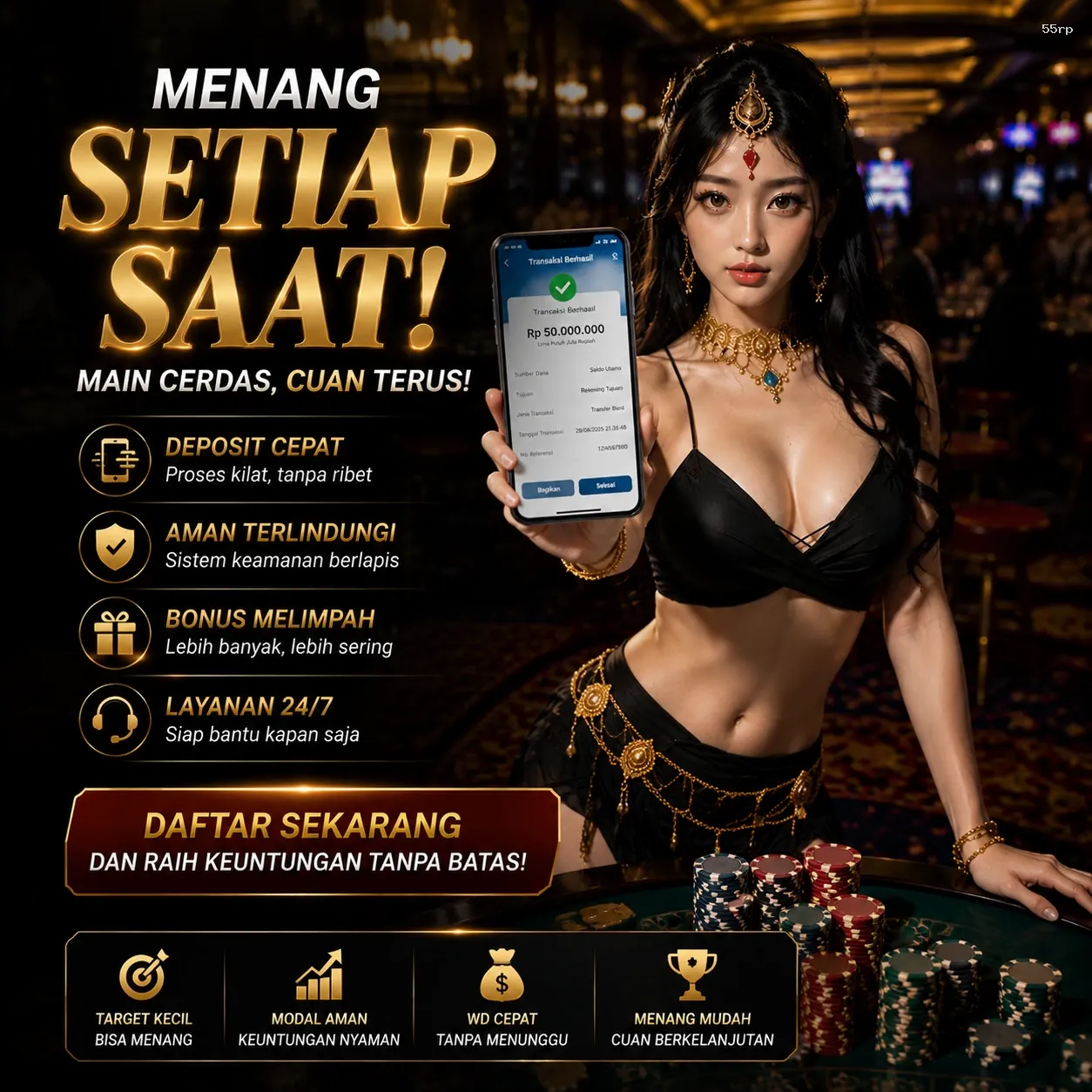 Pemula di 55rp Temukan Game Terbaik untuk Dilihat